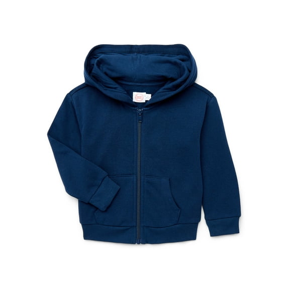 Wonder Nation Toddler Full Zip Hoodie, Sizes 12M-5T