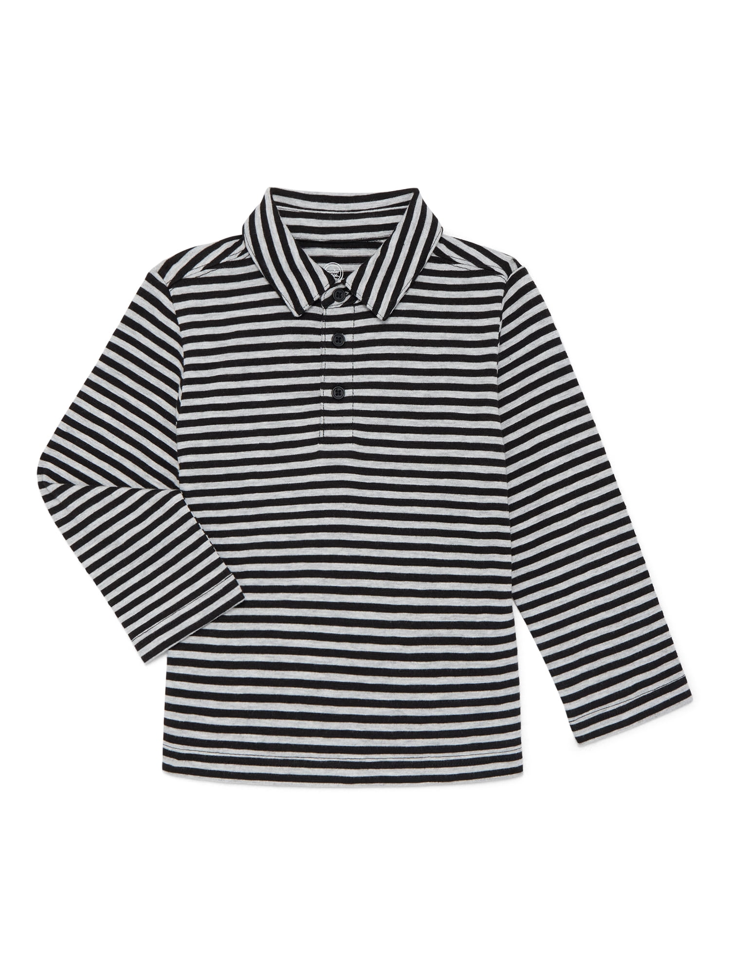 Wonder Nation Toddler Boy Henley Top, Sizes 12M-5T