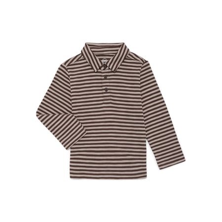 Wonder Nation Toddler Boy Henley Top, Sizes 12M-5T