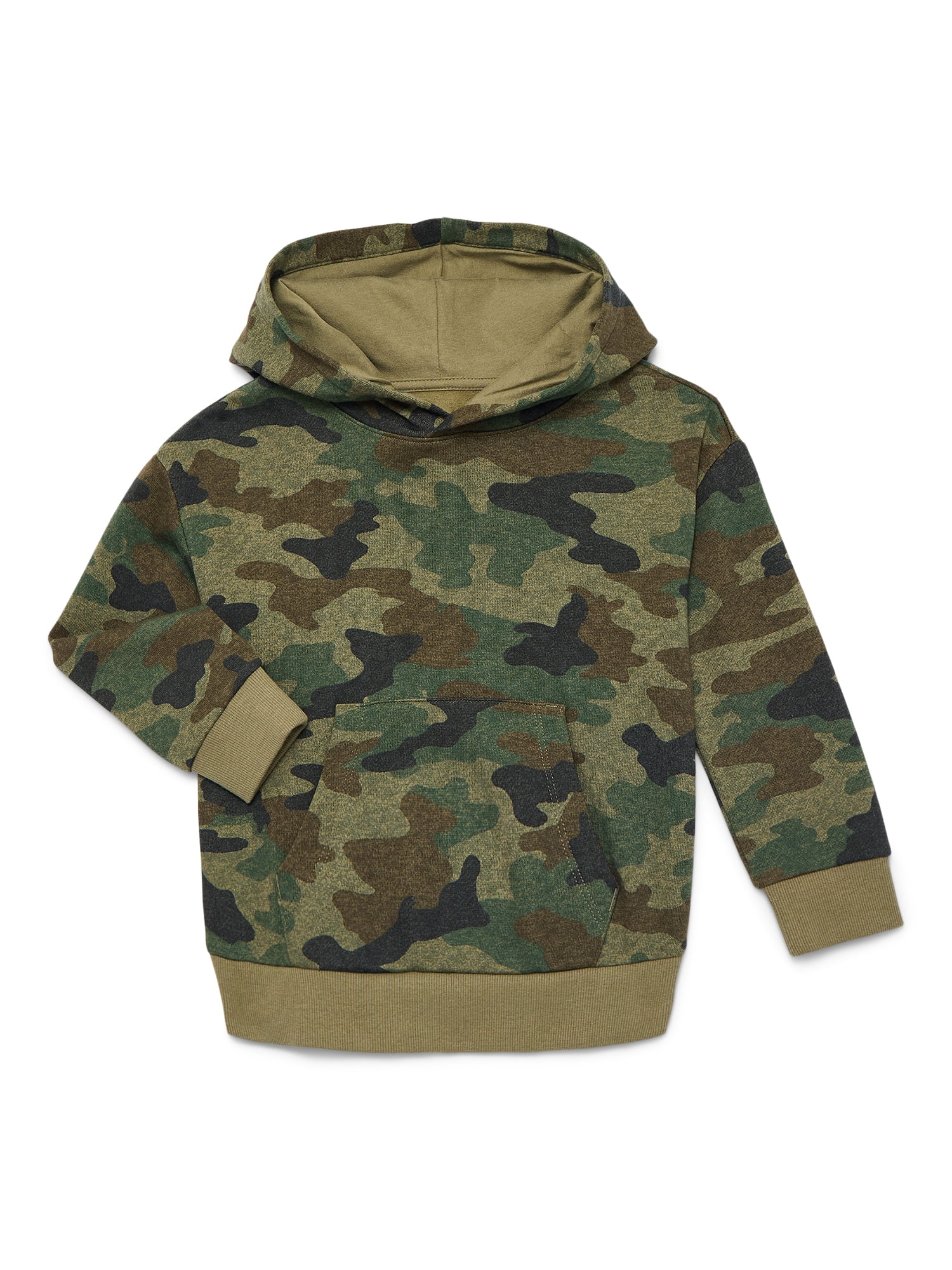 Wonder Nation Toddler Boy Fleece Hoodie, Sizes 12M-5T