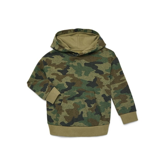 Wonder Nation Toddler Boy Fleece Hoodie, Sizes 12M-5T