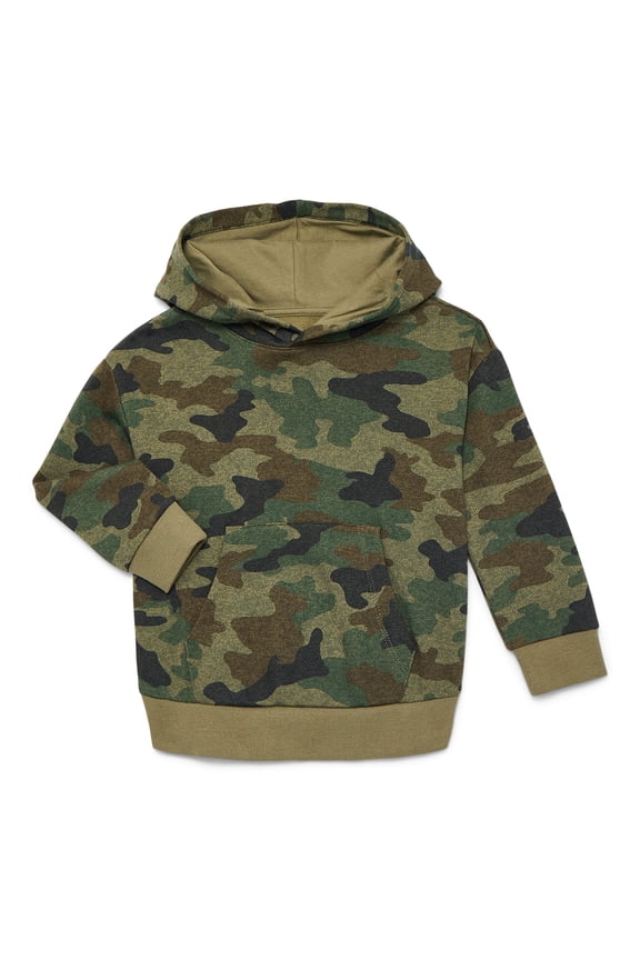 Toddler Boy Fleece Hoodie, Sizes 12M-5T