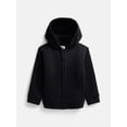 thumbnail image 1 of Wonder Nation Toddler Fleece- Lined Zip Hoodie, Sizes 12M-5T, 1 of 3