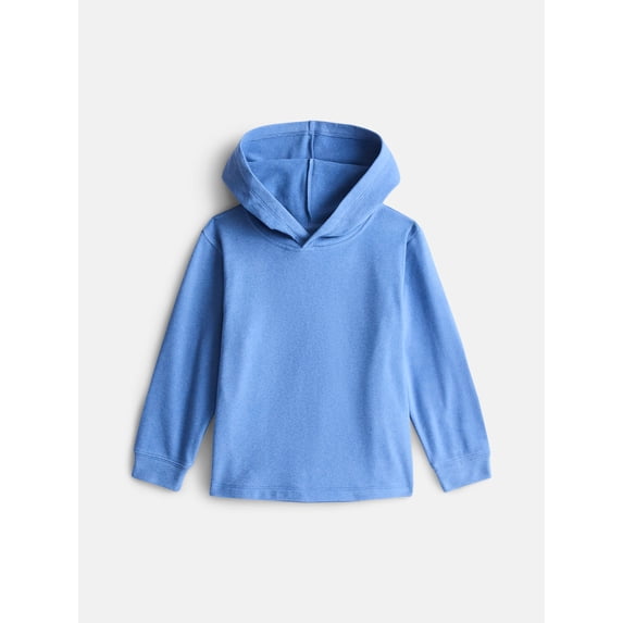 Wonder Nation Toddler Boys Cozy Hoodie with Long Sleeves, Sizes 12M-5T