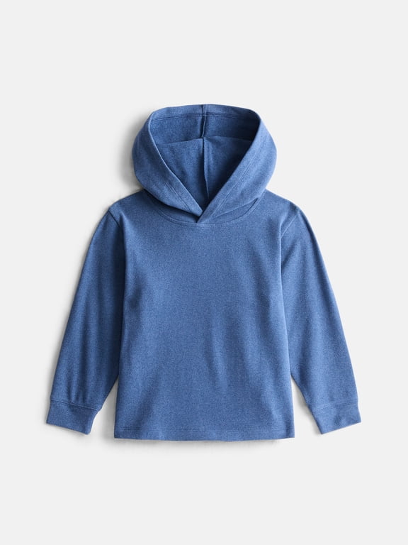 Toddler Boys Cozy Hoodie with Long Sleeves, Sizes 12M-5T