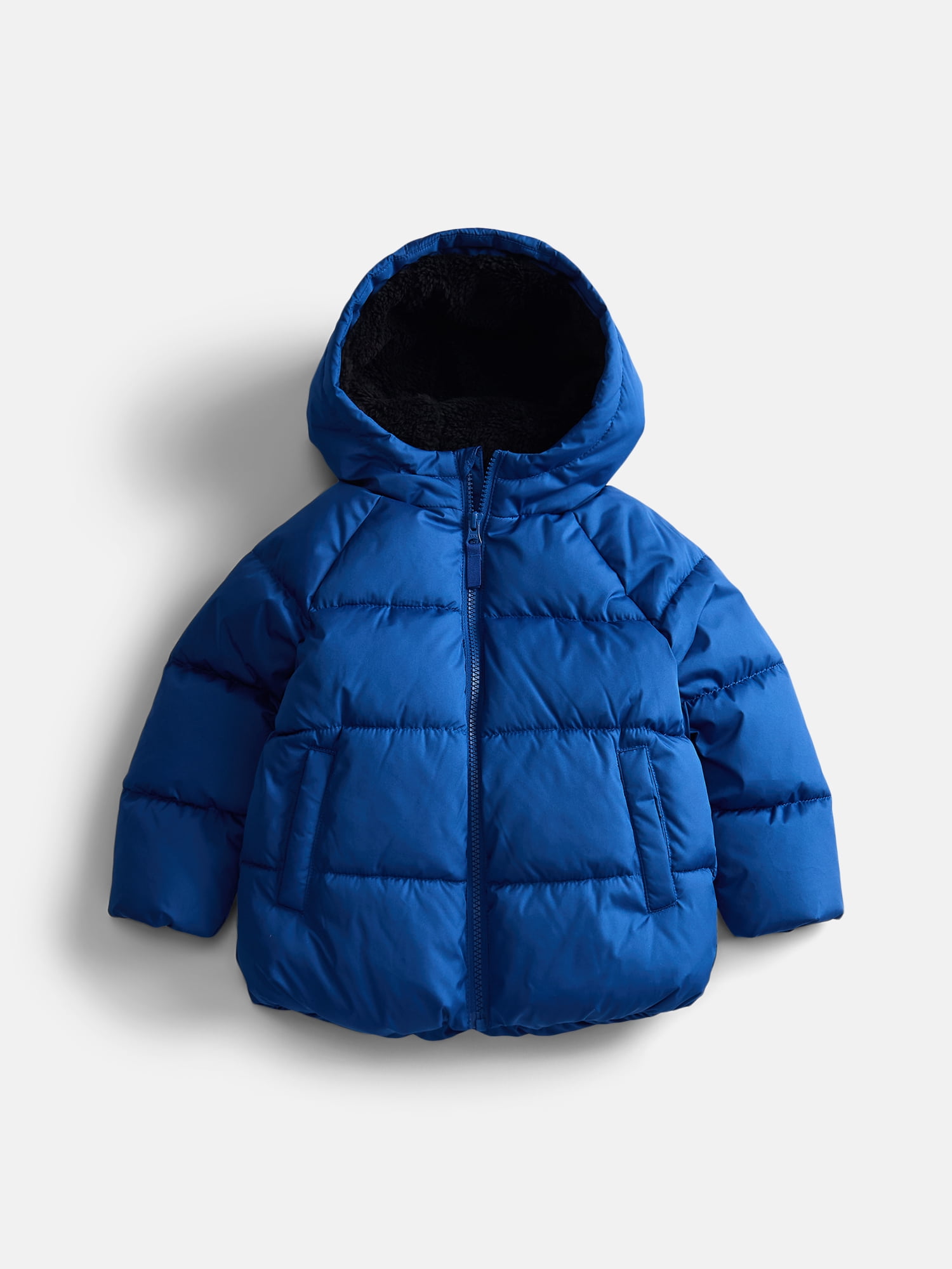Wonder Nation Toddler Boys Heavyweight Puffer Jacket, Sizes 12M-5T