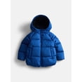 thumbnail image 1 of Wonder Nation Toddler Boys Heavyweight Puffer Jacket, Sizes 12M-5T, 1 of 3