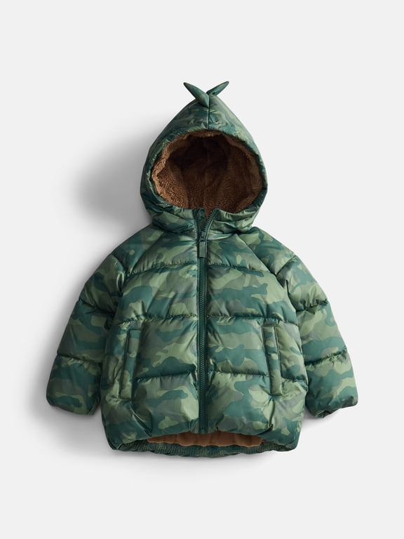 Toddler Boys Heavyweight Puffer Jacket, Sizes 12M-5T