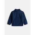 thumbnail image 1 of Wonder Nation Toddler Boys' Corduroy Quarter Zip Pullover Top, Sizes 12M-5T, 1 of 3