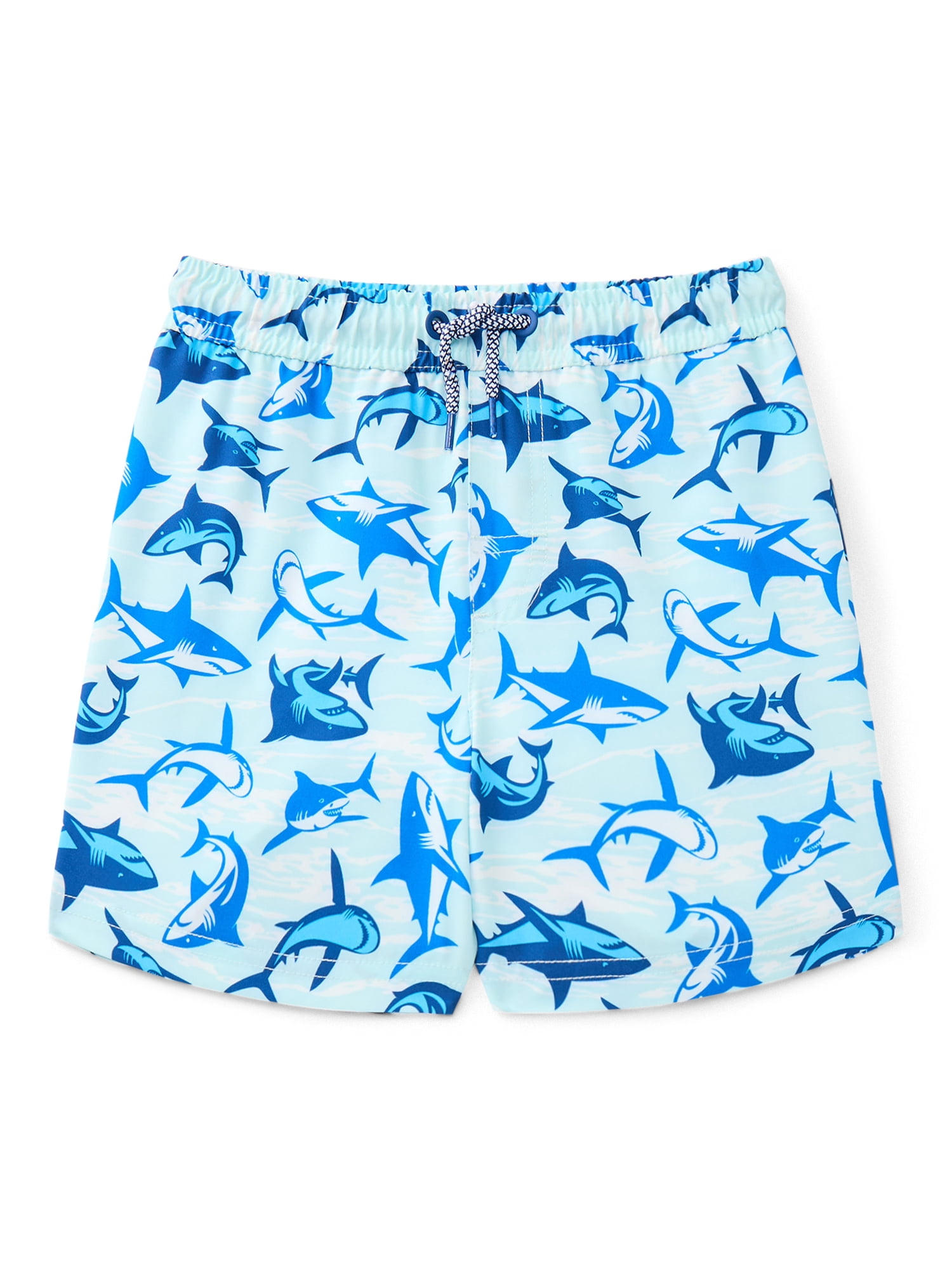Wonder Nation Baby and Toddler Quick- Dry Swim Trunk, Sizes 12M-5T