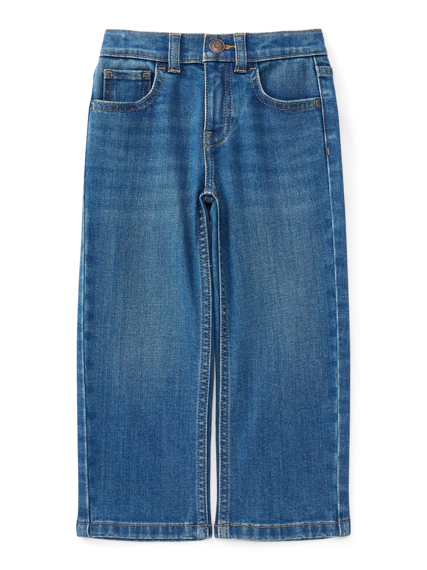 Wonder Nation Toddler Boys Straight Fit Jeans, Sizes 12M-5T