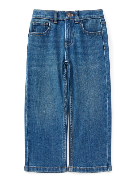 Toddler Boys Straight Fit Jeans, Sizes 12M-5T