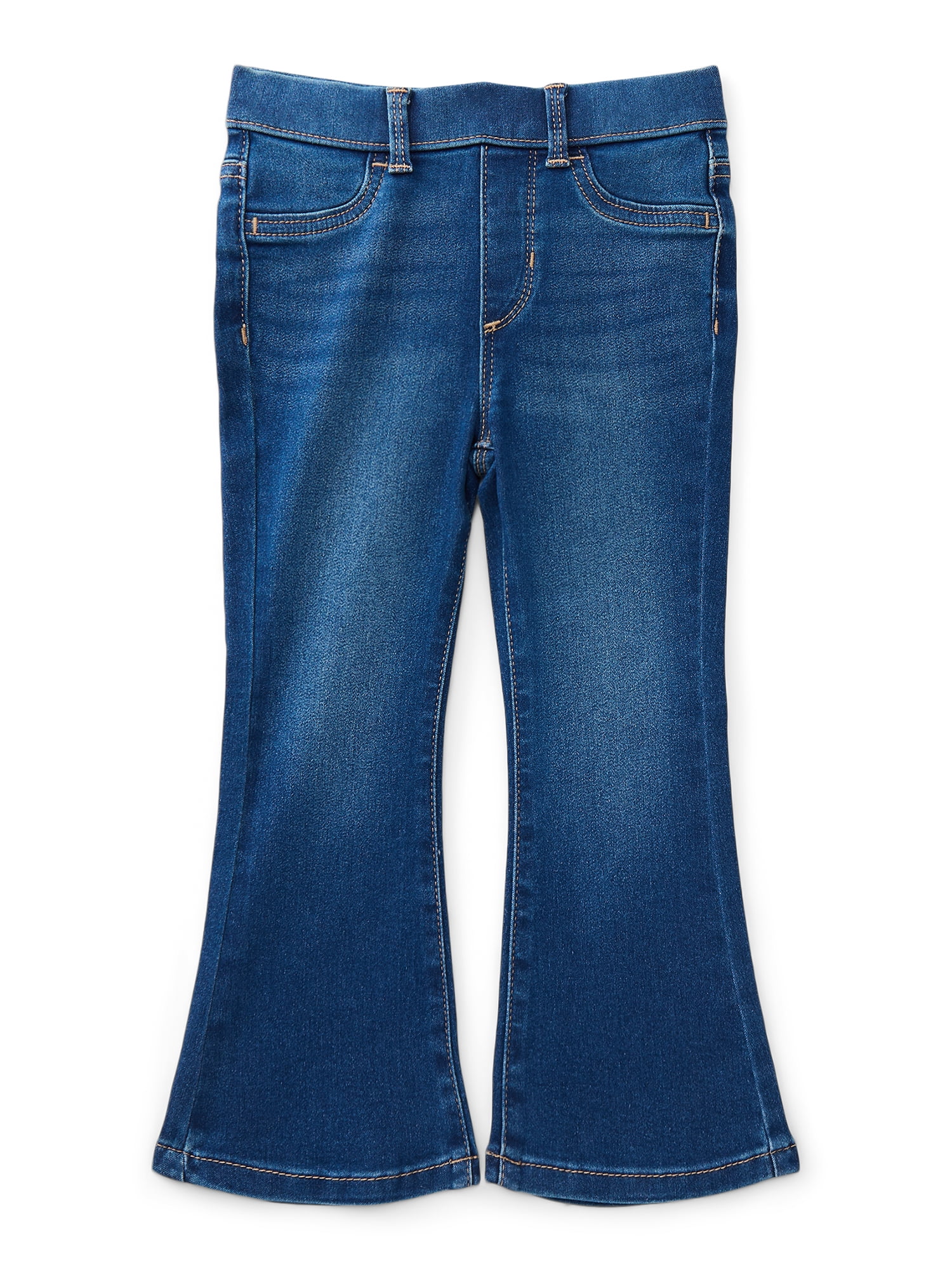 Wonder Nation Baby and Toddler Girls Flare Jegging Jeans, Sizes 12M-5T