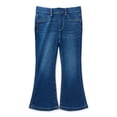 thumbnail image 1 of Wonder Nation Baby and Toddler Girls Flare Jegging Jeans, Sizes 12M-5T, 1 of 2