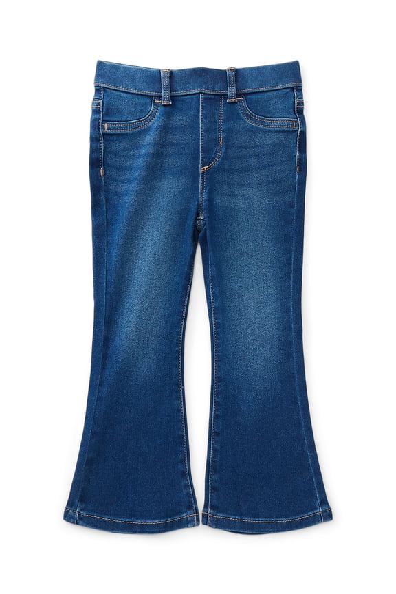 Baby and Toddler Girls Flare Jegging Jeans, Sizes 12M-5T