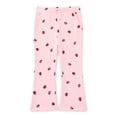 thumbnail image 1 of Wonder Nation Toddler Girls Fleece Flare Pants, Sizes 12M-5T, 1 of 3