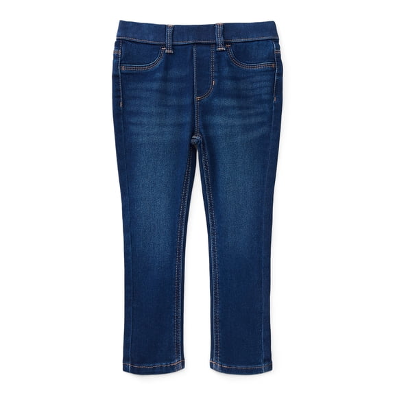 Wonder Nation Baby and Toddler Girls Skinny Jegging Jeans, Sizes 12M-5T