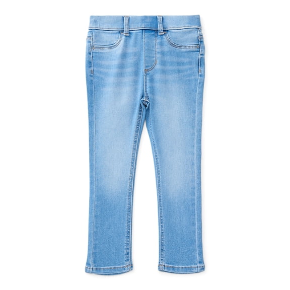 Wonder Nation Baby and Toddler Girls Skinny Jegging Jeans, Sizes 12M-5T