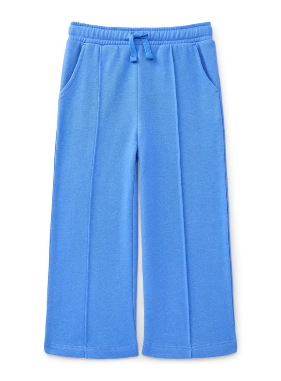 Toddler Girls Fleece Wide Leg Pants, Sizes 12M-5T