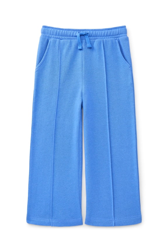 Toddler Girls Fleece Wide Leg Pants, Sizes 12M-5T