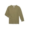 thumbnail image 1 of Wonder Nation Boys Thermal Top with Long Sleeves, Sizes 4-18, 1 of 3