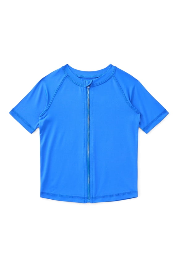 Toddler Short- Sleeve Rash Guard, Sizes 12M-5T