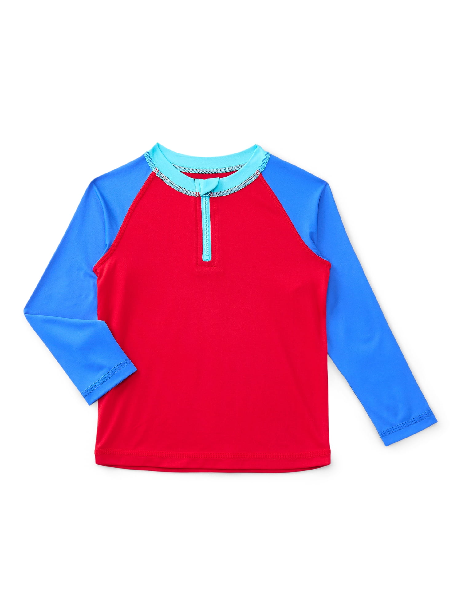 Wonder Nation Baby and Toddler Long- Sleeve Rash Guard, Sizes 12M-5T