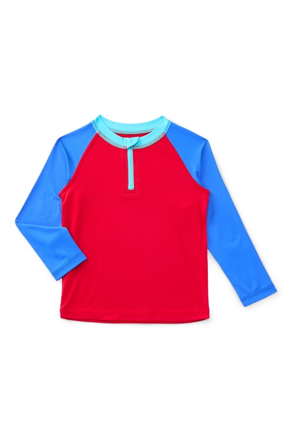 Toddler Long- Sleeve Rash Guard, Sizes 12M-5T