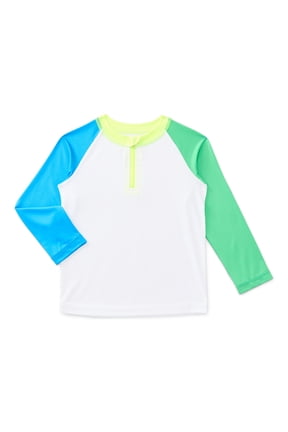 Baby and Toddler Boys Long-Sleeve Rash Guard, Sizes 12M-5T