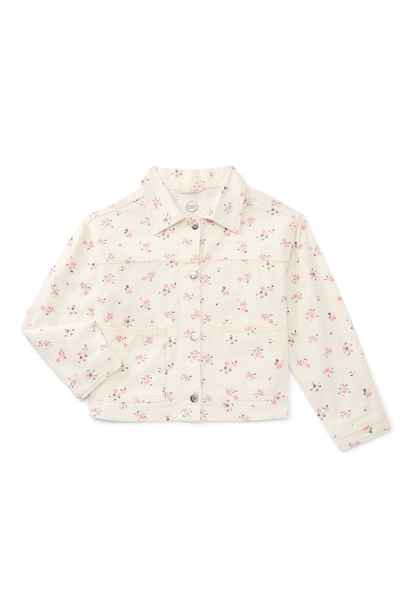 Girls Denim Trend Jacket, Sizes 4-18 & Plus