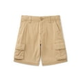 thumbnail image 1 of Wonder Nation Boys Twill Cargo Shorts, Sizes 4-18, 1 of 3