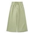 thumbnail image 1 of Wonder Nation Girls Twill Wide Leg Pant, Sizes 4-18 & Plus, 1 of 3