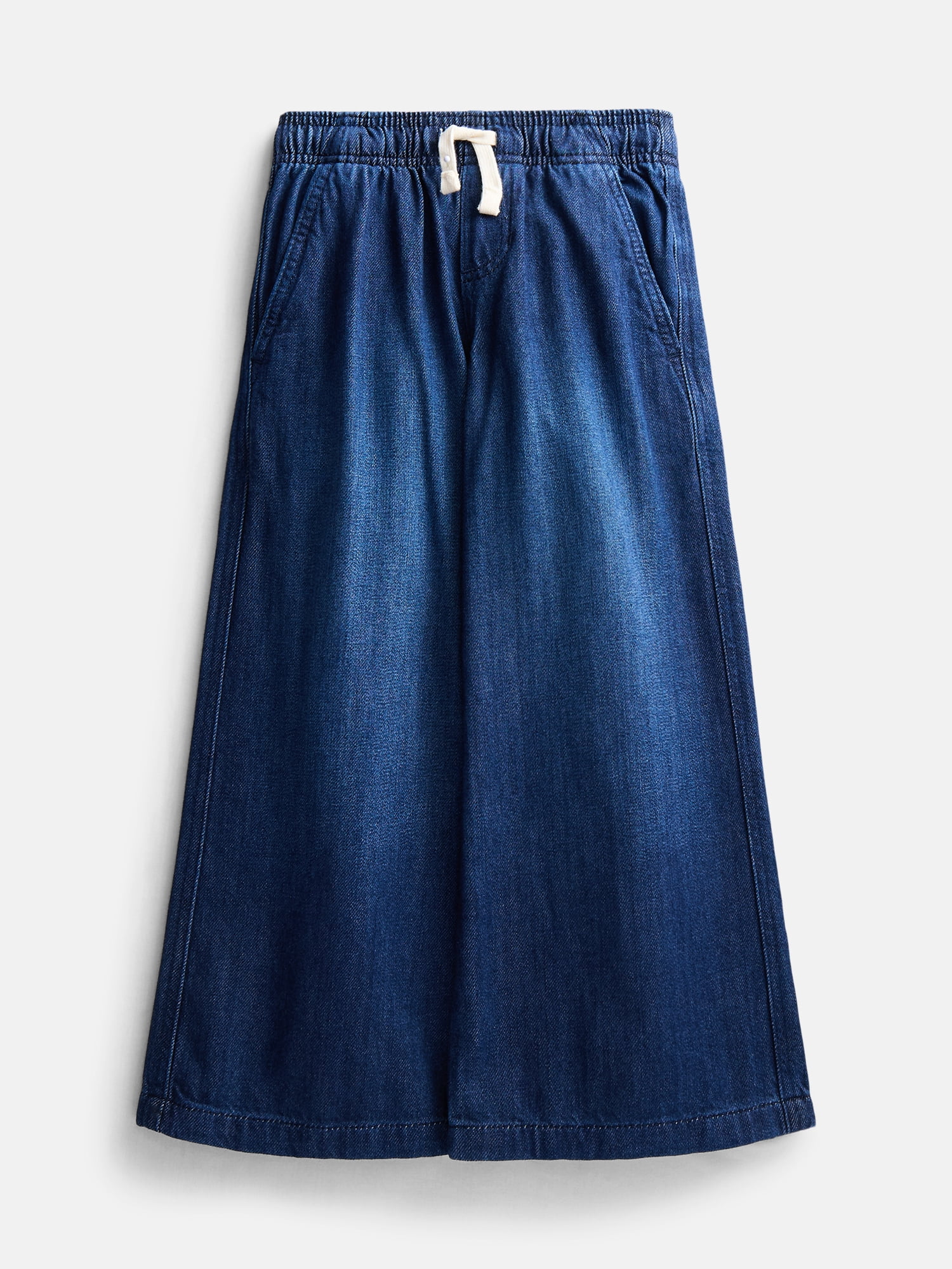 Wonder Nation Girls Twill Wide Leg Pant, Sizes 4-18 & Plus