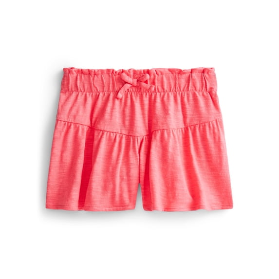 Wonder Nation Girls Textured Fashion Shorts, Sizes 4-18