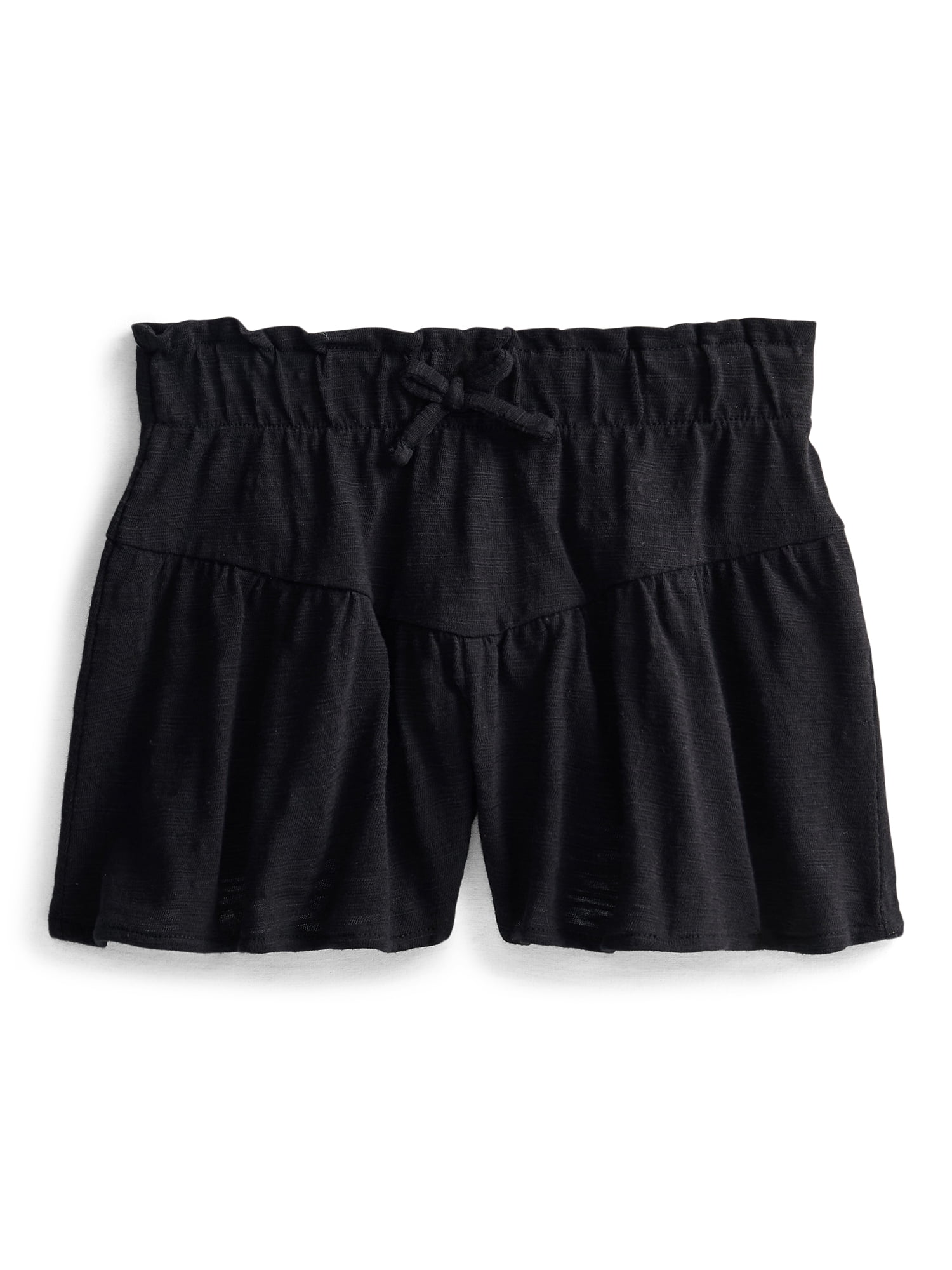 Wonder Nation Girls Ruffle Knit Shorts, Sizes 4-18