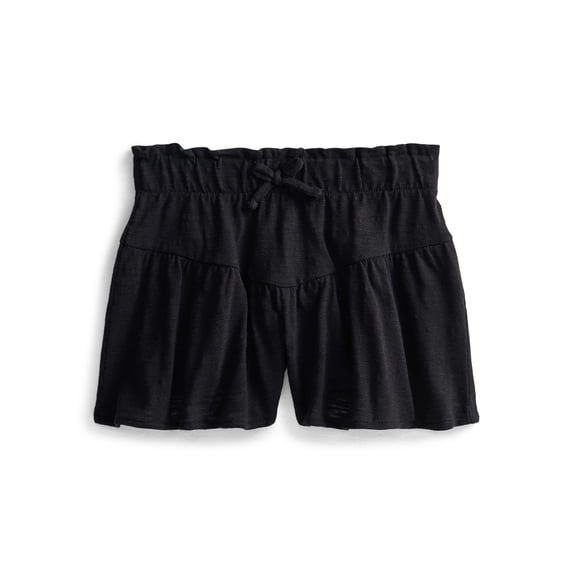 Wonder Nation Girls Ruffle Knit Shorts, Sizes 4-18