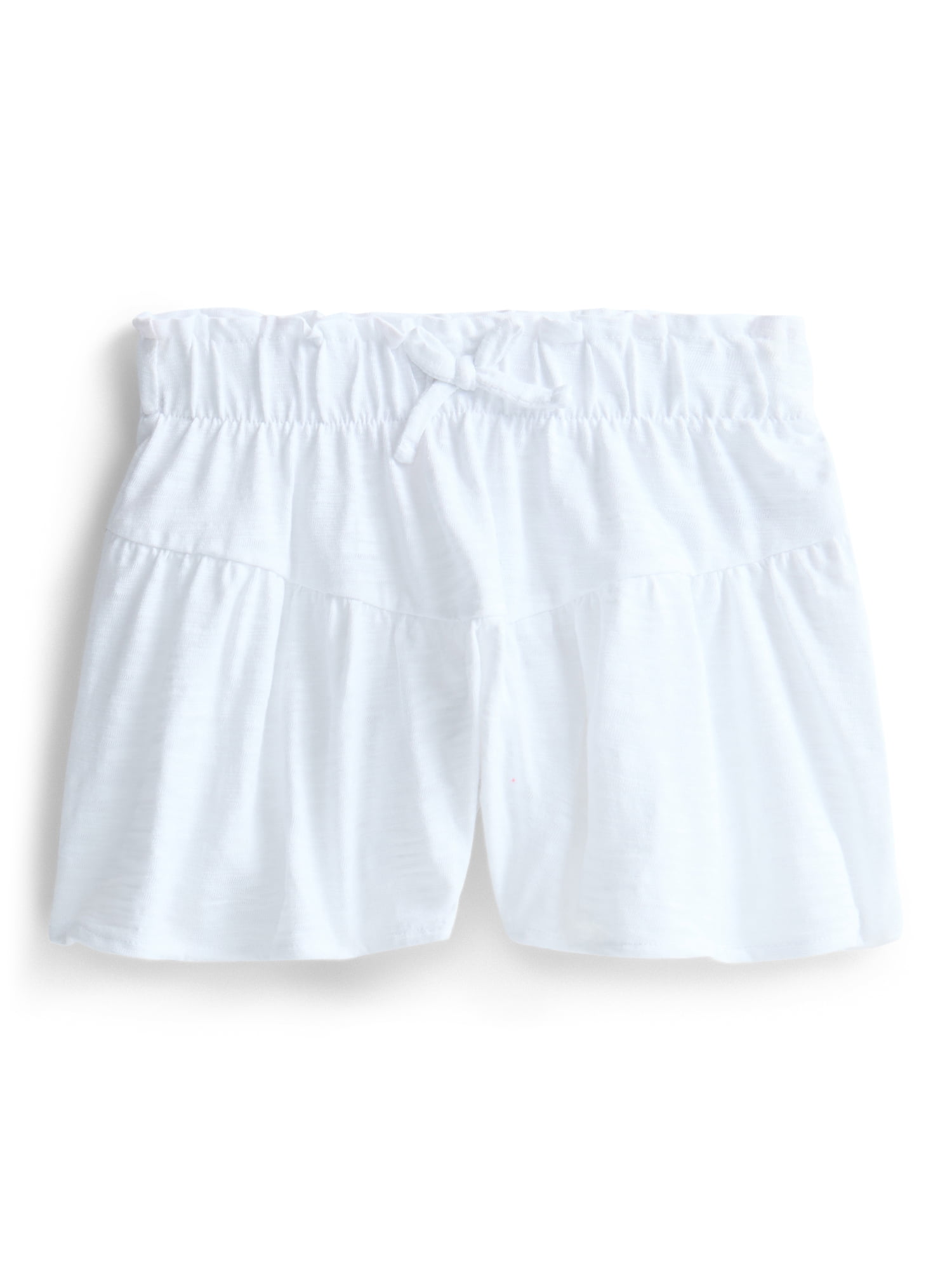 Wonder Nation Girls Ruffle Knit Shorts, Sizes 4-18