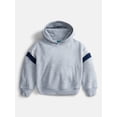 thumbnail image 1 of Wonder Nation Boys' Varsity Fleece Hoodie, Sizes 4-18 & Husky, 1 of 4