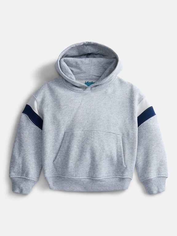 Boys' Varsity Fleece Hoodie, Sizes 4-18 & Husky