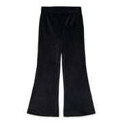 WONDER NATION Girls Velour Flare Pants, Sizes 4-18 & Plus