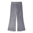 thumbnail image 1 of Wonder Nation Girls Velour Flare Pants, Sizes 4-18 & Plus, 1 of 3