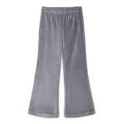 WONDER NATION Girls Velour Flare Pants, Sizes 4-18 & Plus