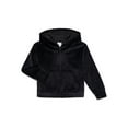 thumbnail image 1 of Wonder Nation Girls Velour Zip Up Hoodie, Sizes 4-18 & Plus, 1 of 3