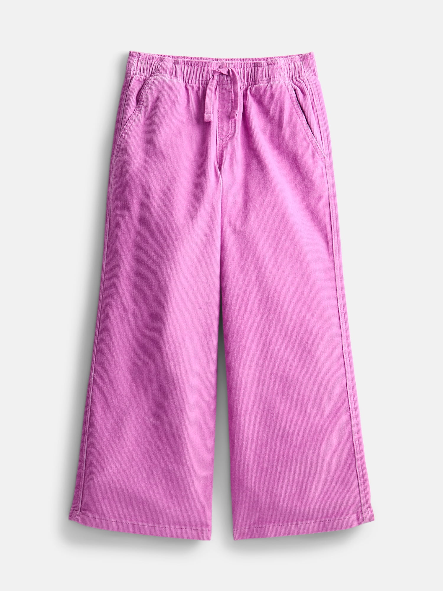 Wonder Nation Girls Wide Leg Corduroy Pants, Sizes 4-18 & Plus