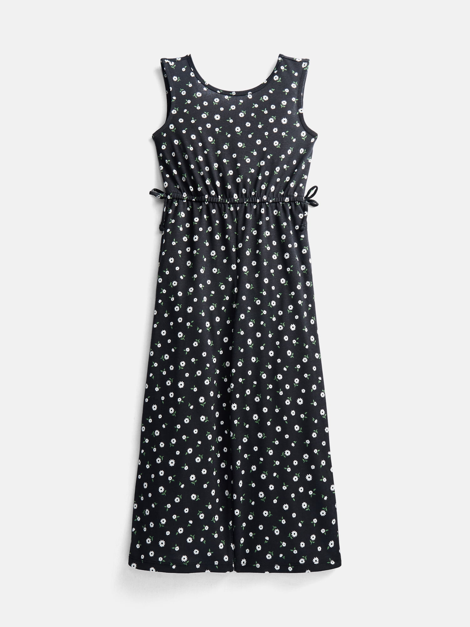 Wonder Nation Girls Wide Leg Play Jumpsuit, Sizes 4-16 & Plus