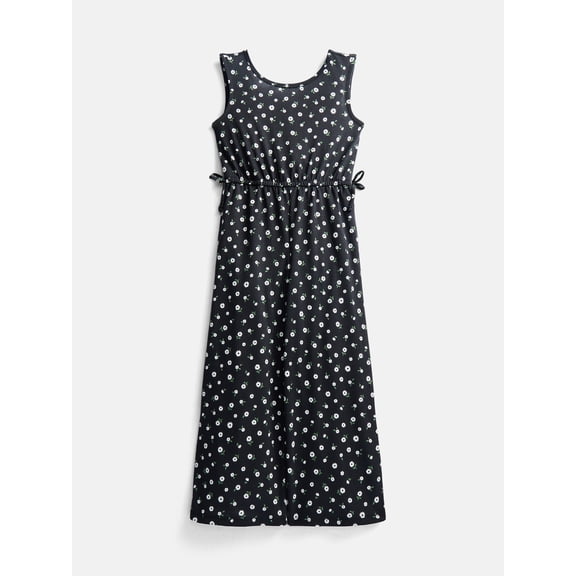 Wonder Nation Girls Wide Leg Play Jumpsuit, Sizes 4-16 & Plus