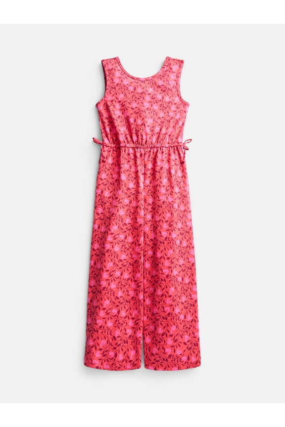 Girls Wide Leg Play Jumpsuit, Sizes 4-16 & Plus