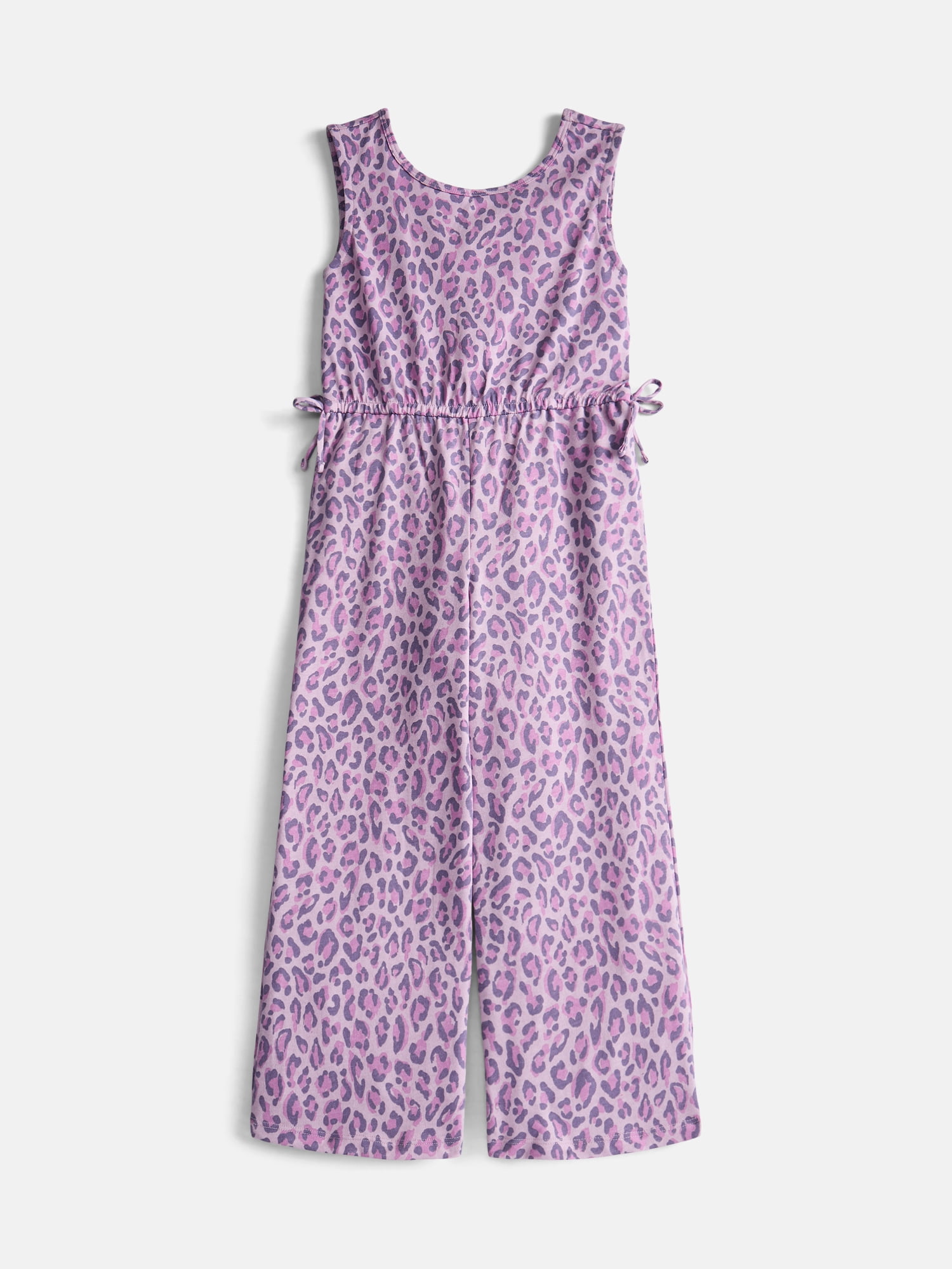 Wonder Nation Girls Wide Leg Play Jumpsuit, Sizes 4-16 & Plus