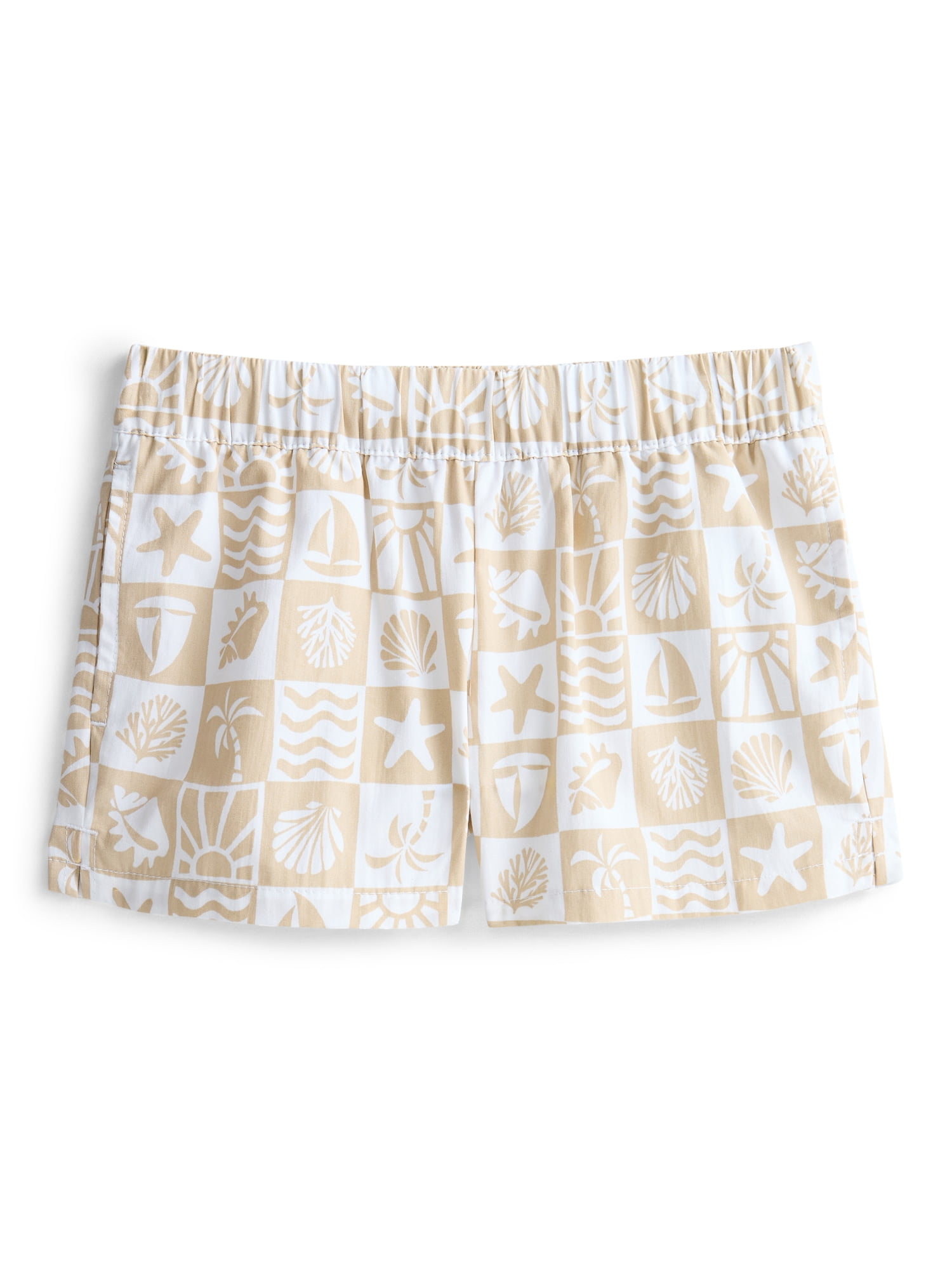 Wonder Nation Girls Woven Fashion Shorts, Sizes 4-18