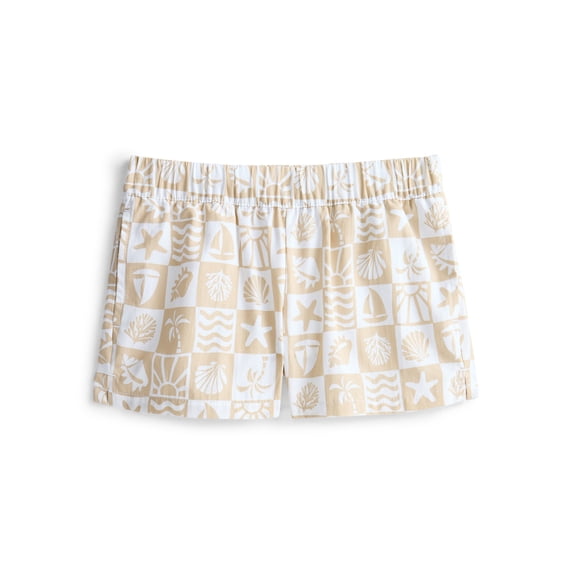 Wonder Nation Girls Woven Fashion Shorts, Sizes 4-18